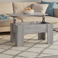 thumbnail image 5 of vidaXL Coffee Table Grey Sonoma 79x49x41 cm Engineered Wood, 5 of 5