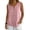 03# Pink, variant on Qwertyu Cotton Linen Tank Tops for Women V Neck Button Down Shirts Lightweight Breathable Summer Casual Sleeveless Blouses 2026 Army Green XL