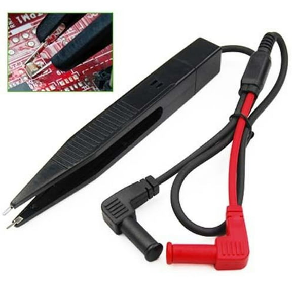 Cotonie SMD Testing Tweezers Probe Leads For Multimeter Tester