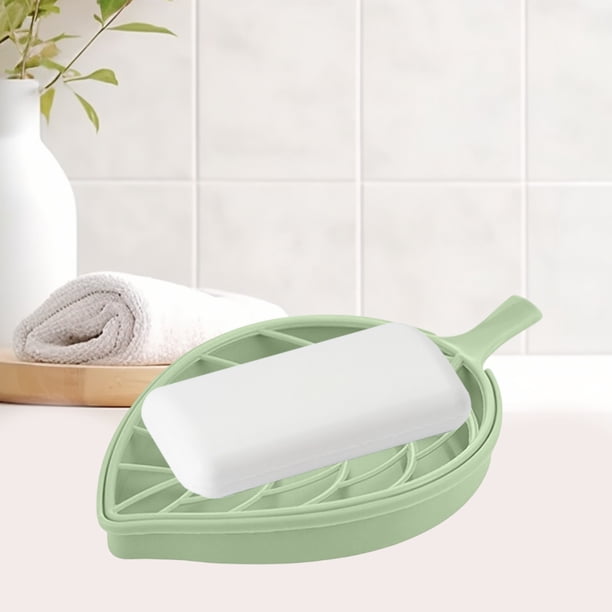 Almacenamiento y organización del baño, organizadores y almacenamiento de armarios, directo de fábrica, caja de jabón para baño con tapa conectada, caja de jabón con impresión europea, cajas de jabón