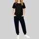 thumbnail image 2 of Conjunto de Pantalones de Dos Piezas de Color Sólido de Manga Corta para Niños con Pantalones a Juego, Traje de Verano Casual para Niños Y Niñas de Uso Diario, 2 of 6