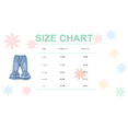 thumbnail image 2 of NZRVAWS Toddler Baby Girl Pants Long Bell-bottoms Pants Ruffle hem Denim Pants Baby Girl Clothes 2-3 Years, 2 of 7