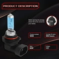 thumbnail image 6 of For Chevy S10 1994-2004 4pcs 100W 4200K Front Halogen Headlight High & Low Beam Bulbs Kit, 6 of 12