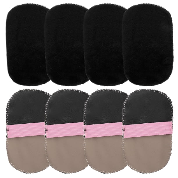 GOOHOCHY guantes de cepillo de aceite para el cuidado del cuero, guantes de felpa para pulir zapatos, kit de limpieza y pulido de sofás de cuero, paño para lustrar zapatos, cepillos para sofás,
