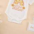 thumbnail image 6 of GYRATEDREAM Big Sister Little Sister Sibling Matching Outfits Newborn Clothes Gift T-shirt Bodysuit Set 0-7 Years, 6 of 8