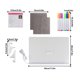 thumbnail image 3 of Tablero de mensajes LED acrílico | Bloc de notas reutilizables que brillan en la oscuridad | Superficie borrable | Personalización DIY | Pantalla de dibujo portátil duradera | 5ml | Ideal para la, 3 of 8