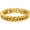 02.Gold, variant on Silver Cuban Link Bracelet for Men Chunky 8mm/12mm/17mm Width Men's Chain Bracelets Stainless Steel Punk Jewelry Gift