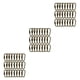 thumbnail image 2 of Paquete de 24 ganchos de llavero de mosquetón de bloqueo Advancent de metal Type1 NO1, 2 of 6