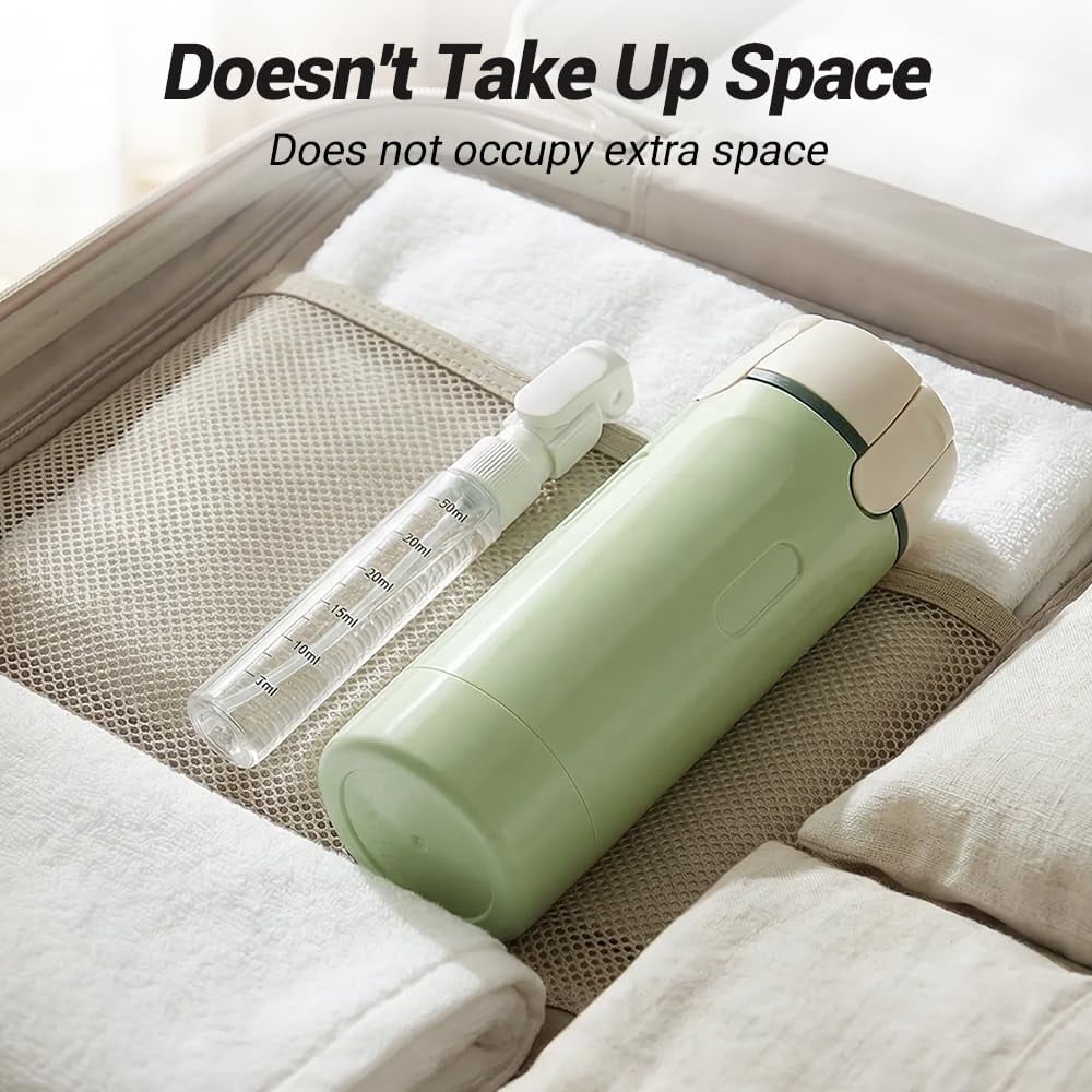4-in-1 Travel Dispenser – 2026 Refillable Portable Travel Size Containers with Leak Proof Design for Organized Storage and Travel Use, Compact Lightweight Design