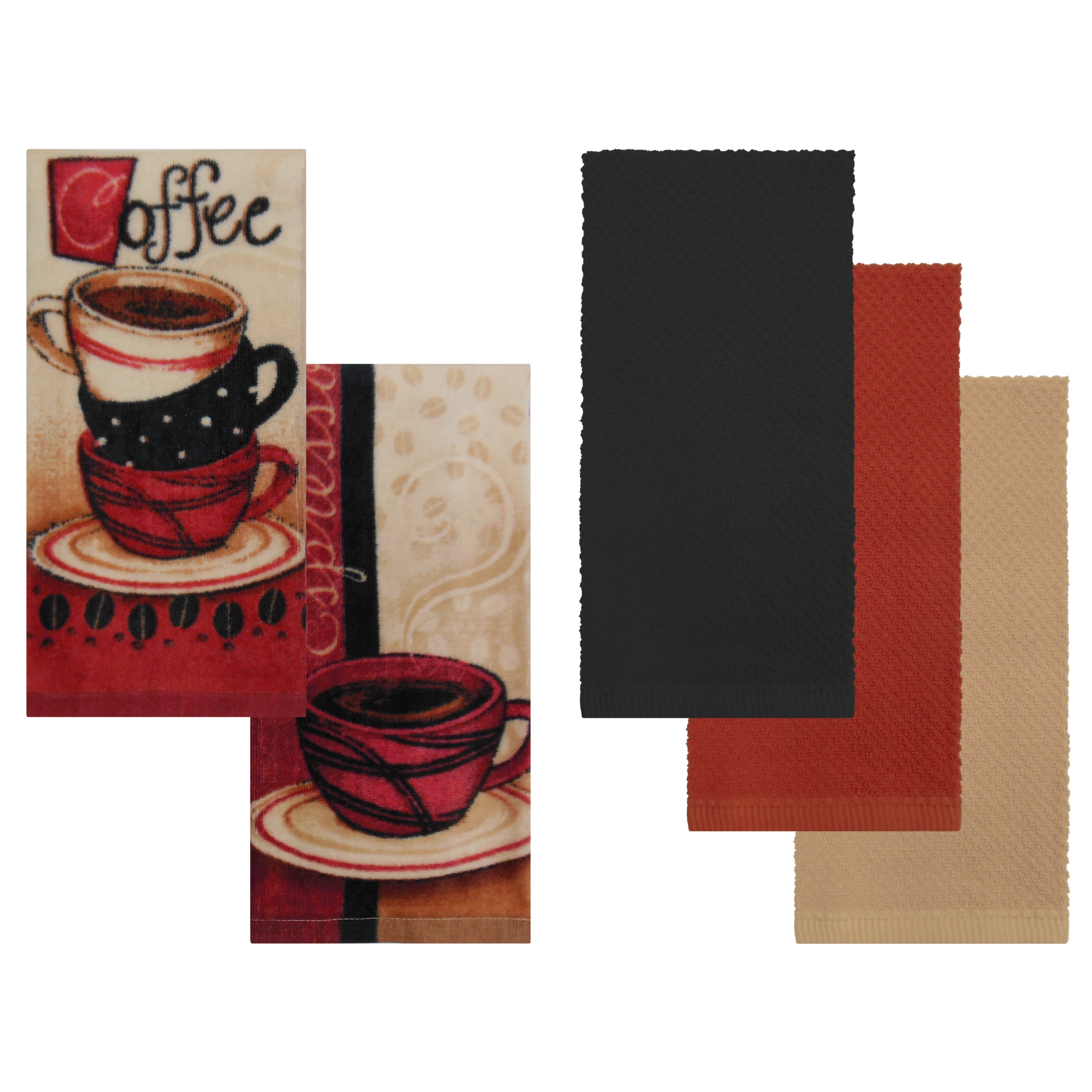 coffee cup kitchen towels