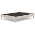 thumbnail image 3 of Signature Design by Ashley Contemporary Socalle Queen Platform Bed Light Natural, 3 of 8