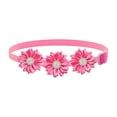 thumbnail image 2 of Collar con pajarita de flores de diamantes de imitación para mascotas (gatos y perros) – Accesorio brillante y ajustable con cristales, ideal para bodas, fiestas, cumpleaños y ocasiones formales., 2 of 6