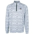 thumbnail image 2 of Men's Cutter & Buck Charcoal San Jose State Spartans Big & Tall Traverse Camo Print Stretch Quarter-Zip Pullover Top, 2 of 3
