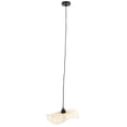 thumbnail image 3 of Miangastore 1pc Rattan Art Chandelier Indoor Light Japanese Style Ceiling Light (Khaki), 3 of 9