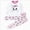 C384--White, variant on 3-4 Years Pajamas for Baby Girls Boys Pajamas Set Soft Toddler Sleepwear Kids Clothes Suit Baby Clothes Girls Long Sleeved Home Clothes Set With Cute Cartoon Pink