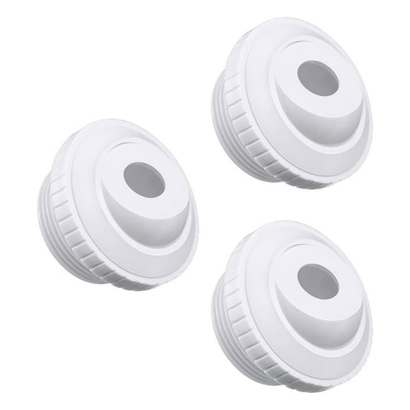 Directional Flow Eyeball Inlet jet portable pool Return Fittings Directional Flow Inlet Fitting, pooling jet Nozzles Outdoor Pool Accessories 3PCS