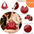 thumbnail image 5 of Sunyuer Crossbody Bags for Women Vegan Leather Top Handle Bag Trendy Handbags with Adjustable Strap, 5 of 7