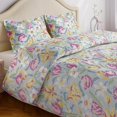 thumbnail image 4 of Arhsimvijar 100% Cotton Queen Size Bedsheet For Bed with 2 Pillow Covers, 4 of 5