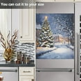 thumbnail image 6 of Ryvnso Christmas Tree in Night Dishwasher Magnetic Refrigerator Magnet Cover Kitchen Home Decorative 23"x26", 6 of 6