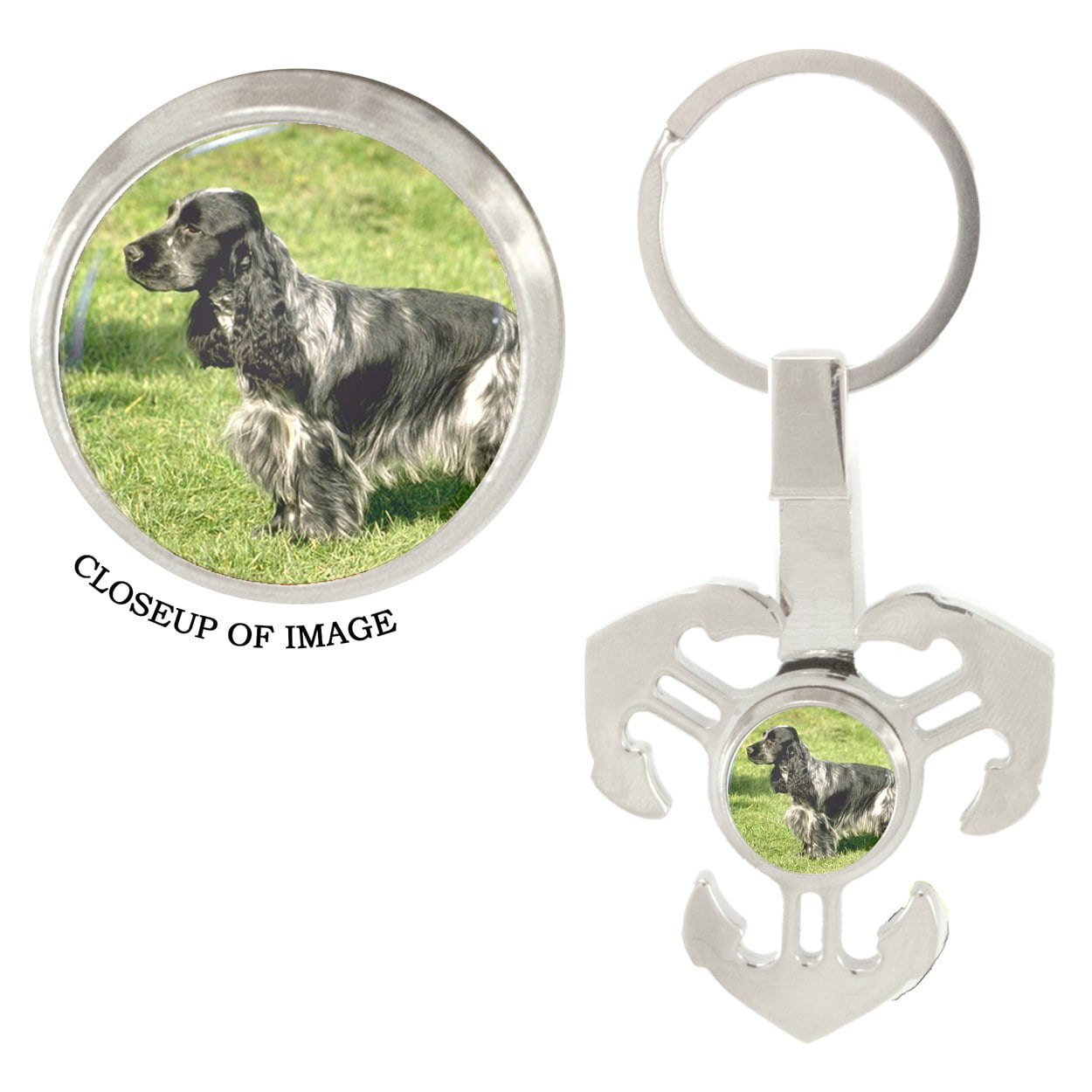 Cocker Spaniel Pet Animal Puppy Dog Cute Funny Gift Keychain 