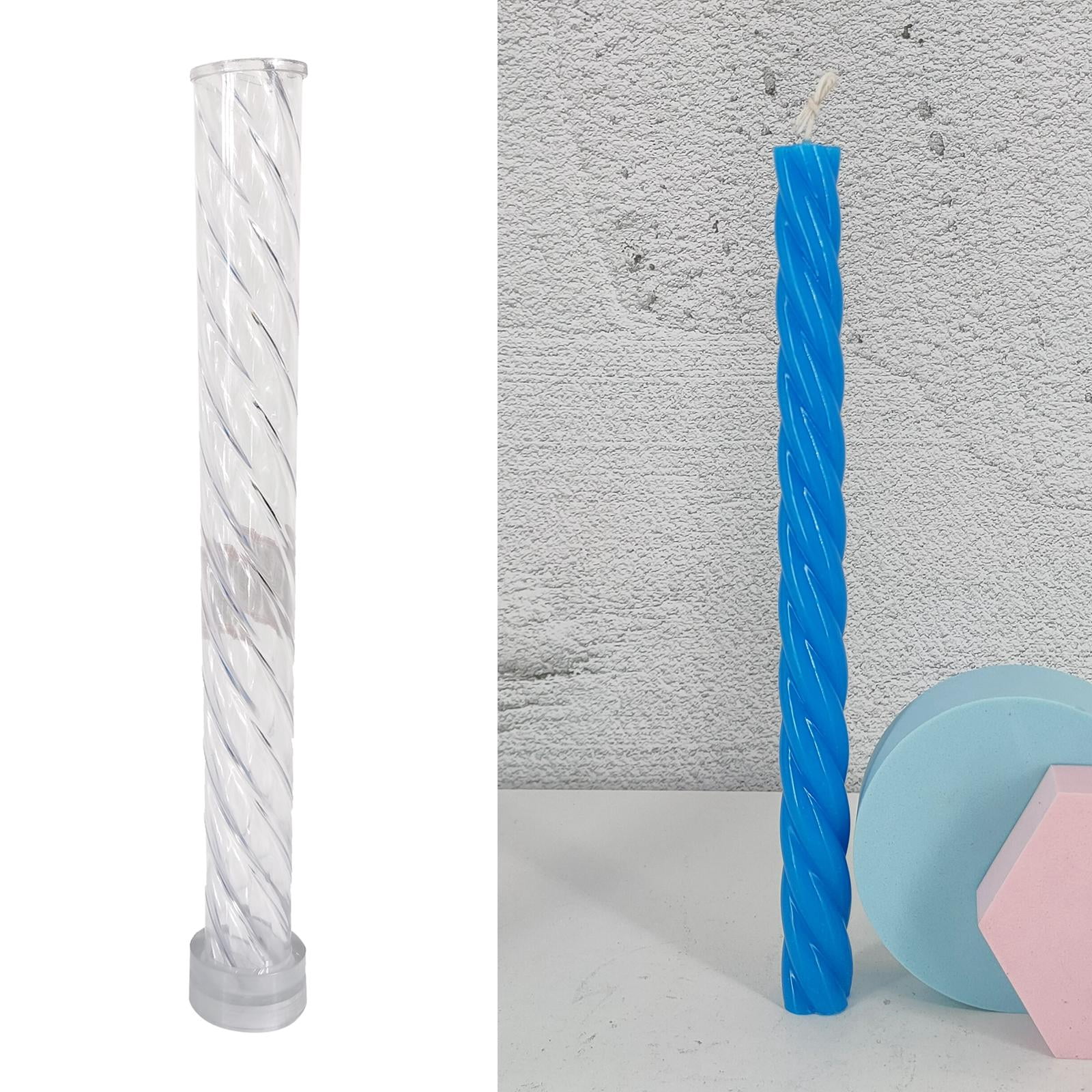 GUOOL 2x Plastic Candle for Candle Making - Candle Making - DIY Soap - for Christmas, Wedding, Anniversary