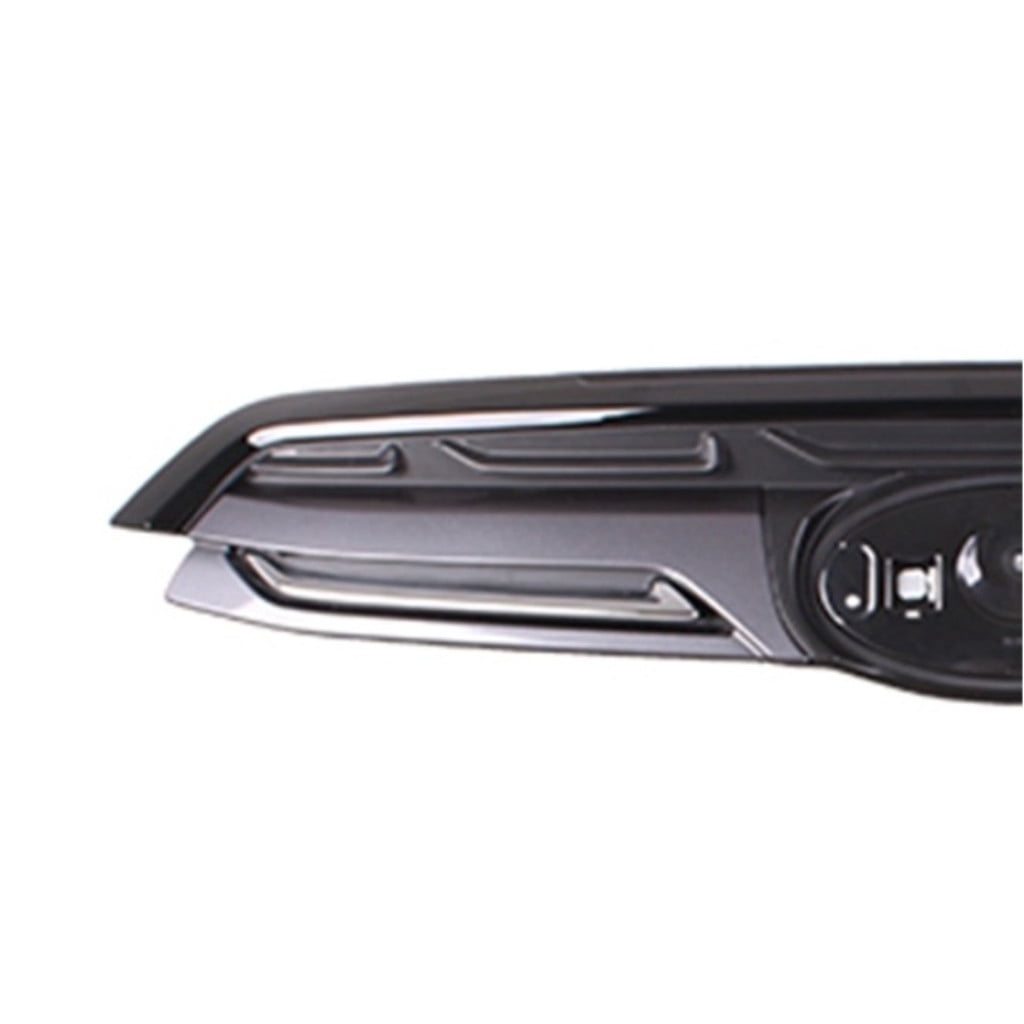 CarLights360 For Subaru Forester 2022 2023 2024 Grille Upper | Plastic | Chrome Shell | Textured Black Insert | Premier/Touring Models | Replacement For SU1200200 | 91121SJ410