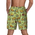 thumbnail image 4 of Fotbe Cute Tractor Men’s Swim Trunks Quick Dry Swim Shorts Board Shorts with Mesh Lining-Large, 4 of 9
