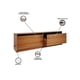 thumbnail image 5 of Baúl de Almacenamiento Banca Pie de Cama, Banco Organizador para Recámara, Mueble Multifuncional para Dormitorio., 5 of 6