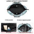 thumbnail image 3 of Dachshund Footprint Bone Travel Tote Bags for Women Carry On,Large Weekender Bags for Women Travel,Multi Functional Duffle Bag for Work,Shopping,Sports, 3 of 5