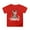 Red, variant on Tfken Easter Girls T-Shirts Bunny Print Crew Neck Short Sleeve Summer Girls Casual Tees For Easter Party Toddler Classic Outfit Black Size 3-4 Years