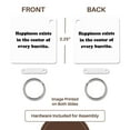 thumbnail image 5 of 3dRose, HAPPINESS EXISTS IN THE CENTER OF EVERY BURRITO., set of 2 Key Chains, 5 of 7