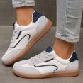 thumbnail image 3 of Women's Casual Shoes Fashion Platform Sneakers for Everyday Wear Athletic On Comfortable Lightweight Non- Walking Footwear, 3 of 6