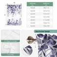 thumbnail image 6 of Purple Eucalyptus Leaves Tie Up Curtains 45 Inches Long, Kitchen Window Curtains Over Sink, Spring Summer Botanical Small Window Curtains Shade Balloon Curtains Valances for Bedroom/Cafe 34"x45", 6 of 8