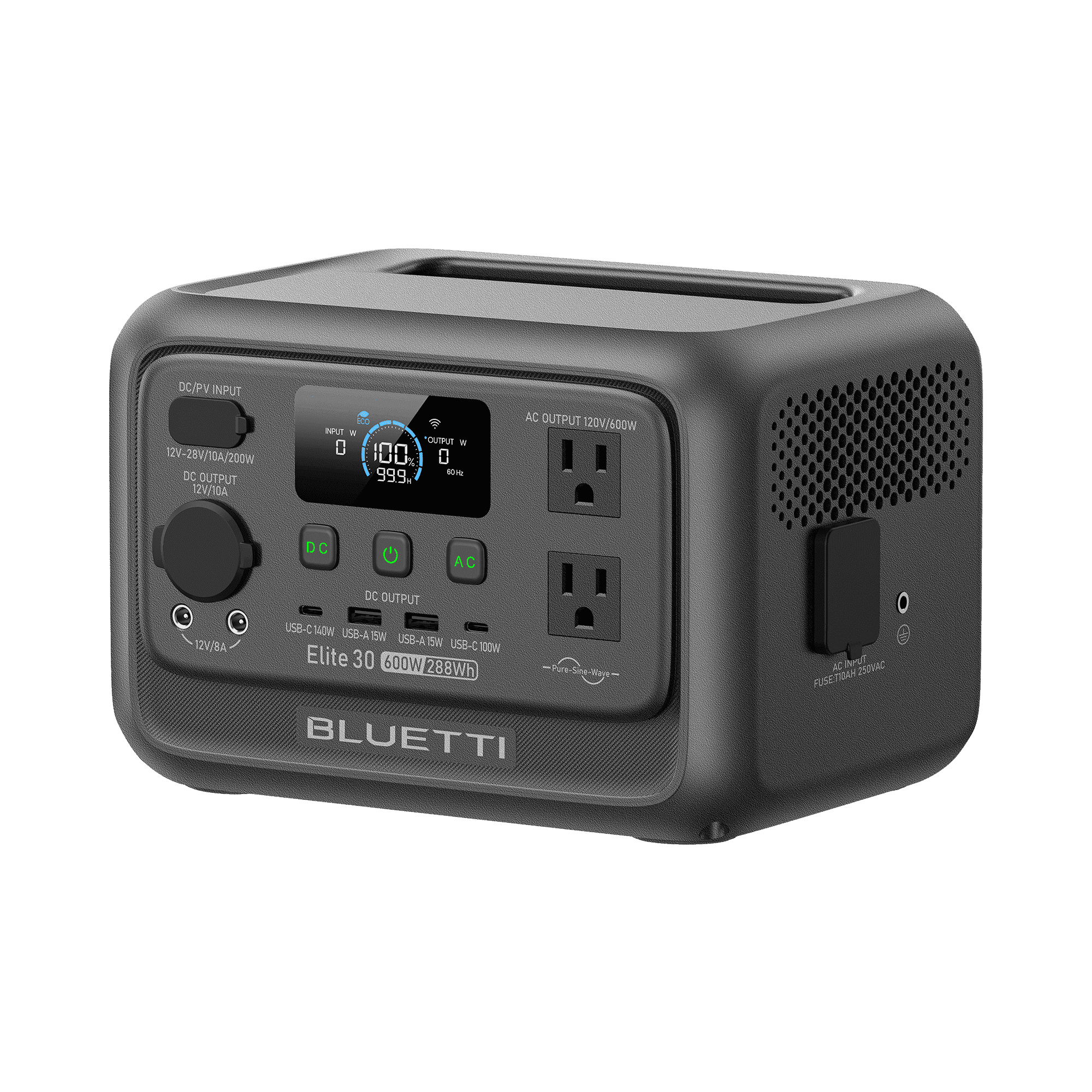 Anker 521 PowerHouse Portable Power Station 256Wh, 200W, Long