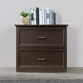 thumbnail image 3 of Pemberly Row 2-Drawer Engineered Wood Lateral File in Espresso Finish, 3 of 12