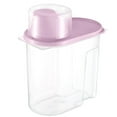 thumbnail image 1 of Cereal Dispenser Storage Box Plastic Food Cereal Grain Bean Rice Container Case Kitchen Bottles And Jars 2.5L/1.9L, 1 of 8