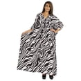 thumbnail image 1 of Moomaya Robe de Nuit Longue Maxi pour Femmes, Cache-Maillot Imprimé à Manches Kimono, Maxi Kaftan, Robe de Nuit, Vêtement de Nuit, 1 of 6