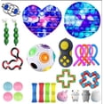 thumbnail image 1 of Juguete sensorial Push Bubble Fidget para aliviar el estrés del autismo, 1 of 2