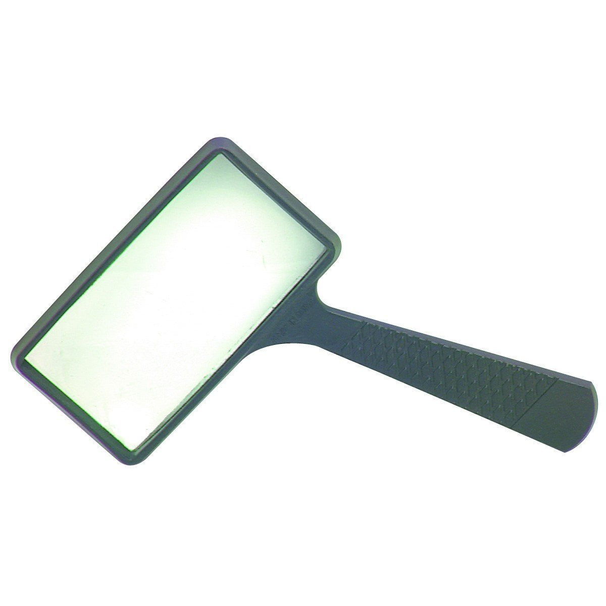 Magnifying REAL GLASS 4X Magnifier handheld rectangular