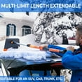 thumbnail image 2 of Zone Tech Extendable Snow Brush and Ice Scraper for Car, 2-1 (Upgraded 3-1 Extendable), 2 of 8