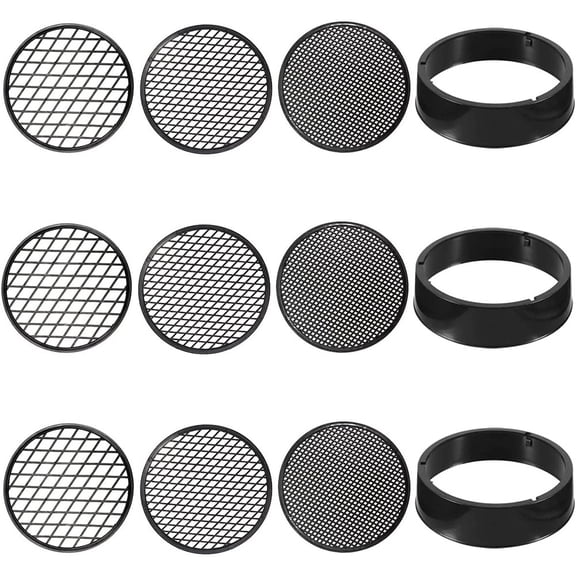 3Pack Sifting Pan Outdoor Gold Panning Soil Sifter Garden Sieve Mesh Mini Sand for