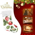 thumbnail image 4 of GZHJMY Strawberry Christmas Stocking, Personalized Large Candy Stocking Hanging Gift, Xmas Stockings Decoration for Family Holiday Party Ornaments Decor Fireplace, 4 of 7