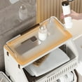 thumbnail image 4 of Rolling Storage Cart, Multifunction Laundry Basket Breathable Organizing Rack with 4 Wheels for Bathroom Kitchen Living Room, 4 of 7