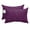 Purple, variant on Chaise Lounge Headrest Pillow 2 Pack, Purple Burlap Texture Waterproof Chair Pillows with Insert & Adjustable Elastic Strap for Beach Pool Recliner, Farmhouse Vintage Purple Outdoor Patio Pillow