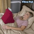 thumbnail image 5 of Pillow Pad Multi Angle Cushioned Tablet and iPad Stand, Burgundy, As Seen on TV, 5 of 5