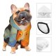 thumbnail image 3 of Balery Colorful Painted Duck Sudadera con Capucha para Perros Pequeños – Ropa para Mascotas, Disfraz para Perros y Gatos, Ideal para Fiestas y Cosplay-Large, 3 of 7