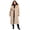 Neutral Aztec Geo, variant on Avenue Women's Plus Size Faux Fur Trim Coat