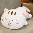 thumbnail image 1 of Juguetes de peluche de gato suave Kawaii para niños y niñas, almohada de gatito blando, muñecos de peluche, regalos de cumpleaños, 45-100CM, 1 of 5