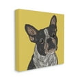 thumbnail image 3 of Stupell Industries French Bulldog Detailed Geometric Fractal Shapes Botanicals Graphic Art Gallery Wrapped Canvas Print Wall Art, Design by Valentina Harper, 3 of 7