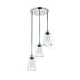 thumbnail image 4 of Living District Auspice 3 light chrome Pendant, 4 of 4